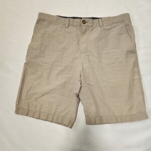 Tommy Hilfiger Shorts Beige Casual Flat Front‎ Size 38